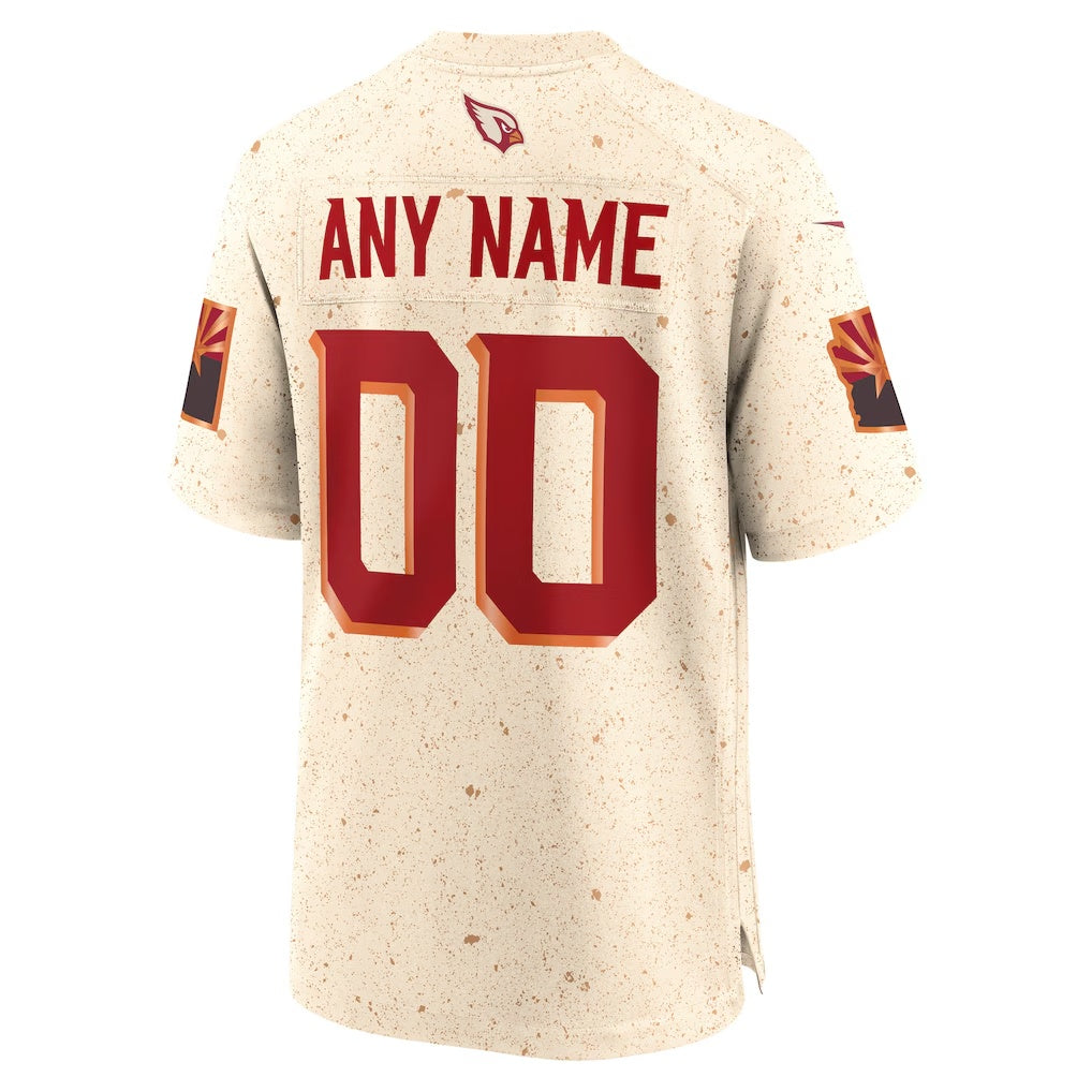 Custom A.Cardinals Natural 2025 Rivalries Collection Personalized Stitched Vapor F.U.S.E. Limited Jerseys