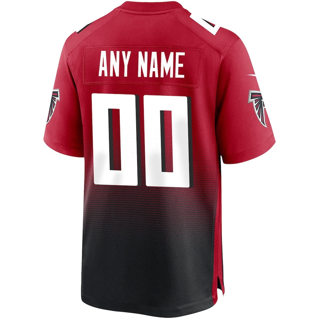 Custom A.Falcons Red Personalized Stitched Vapor F.U.S.E. Limited Jerseys