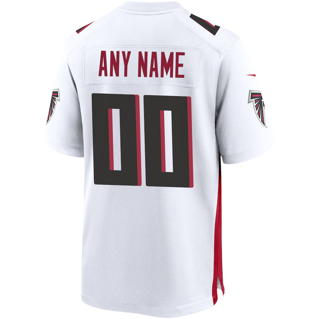 Custom A.Falcons White Personalized Stitched Vapor F.U.S.E. Limited Jerseys