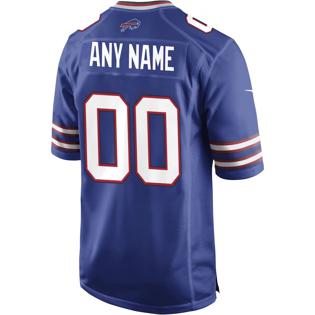 Custom B.Bills Royal Personalized Stitched Vapor F.U.S.E. Limited Jerseys